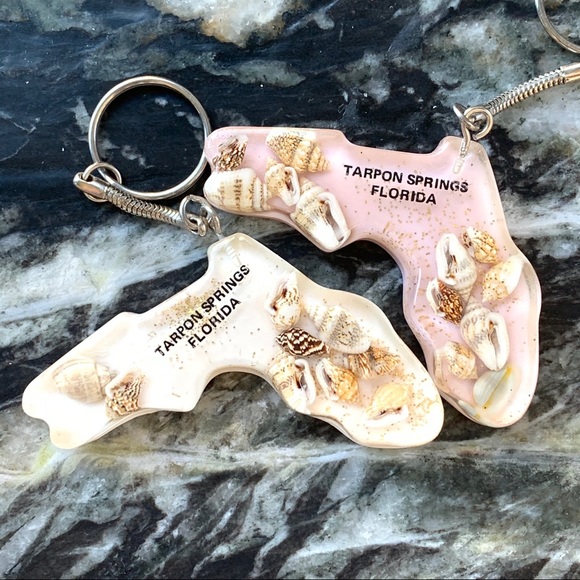 ✨Vintage✨FLORDIA✨MIAMI✨KEY WEST✨Keychains ornament